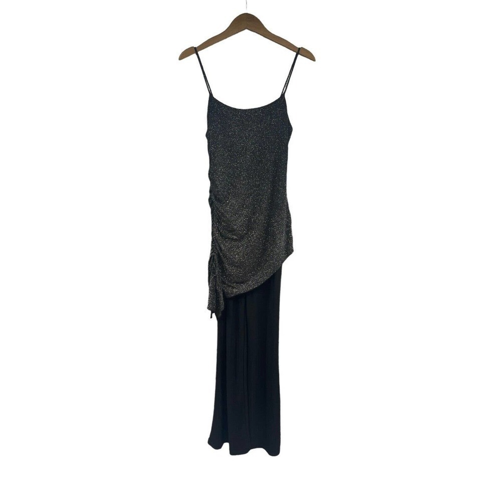 Vintage Y2K Style Eyelash Sparkle Ruched Jumpsuit‎ Womens Small? No Size